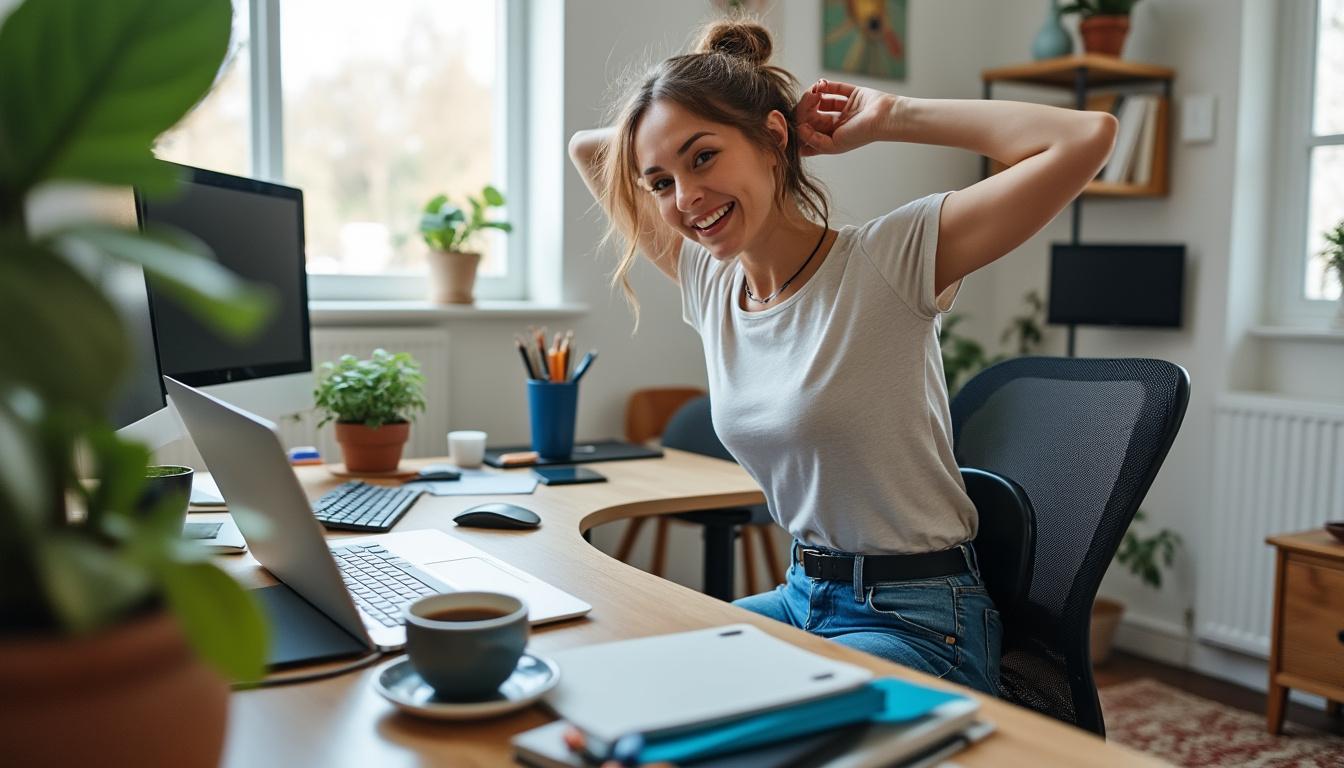 découvrez nos conseils pratiques pour aménager votre bureau à domicile et prévenir les douleurs de dos. adoptez une bonne posture et choisissez le mobilier adapté pour travailler confortablement chez vous.