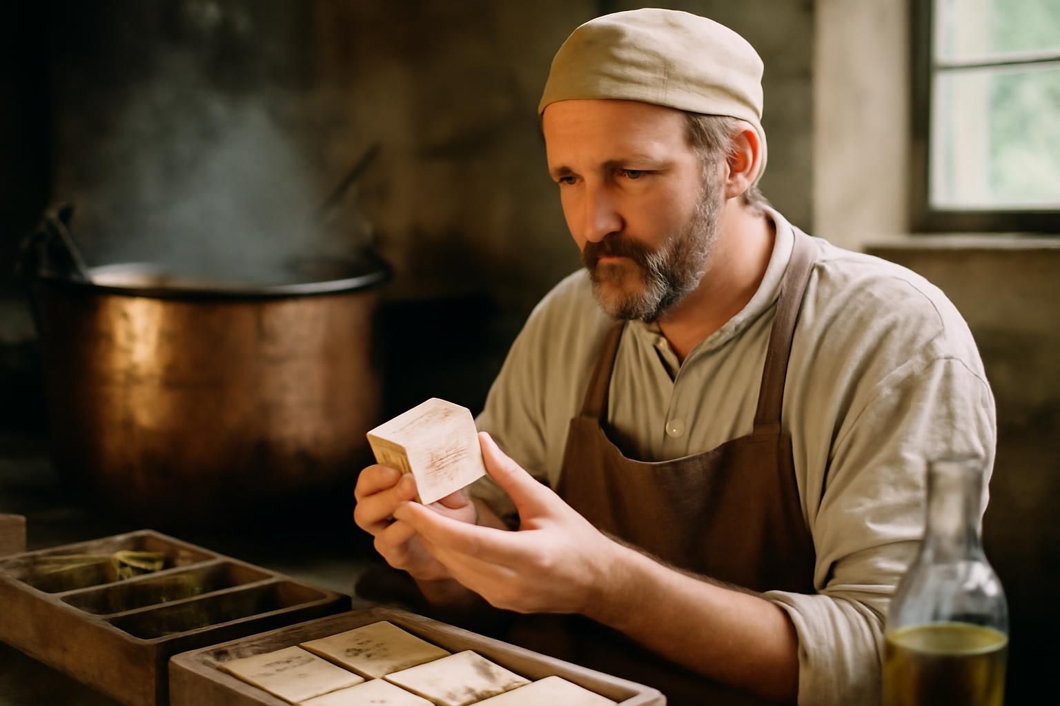 découvrez l'histoire du premier savon pour peaux sensibles, inspiré du savon de marseille pur, et apprenez qui en est l'inventeur.