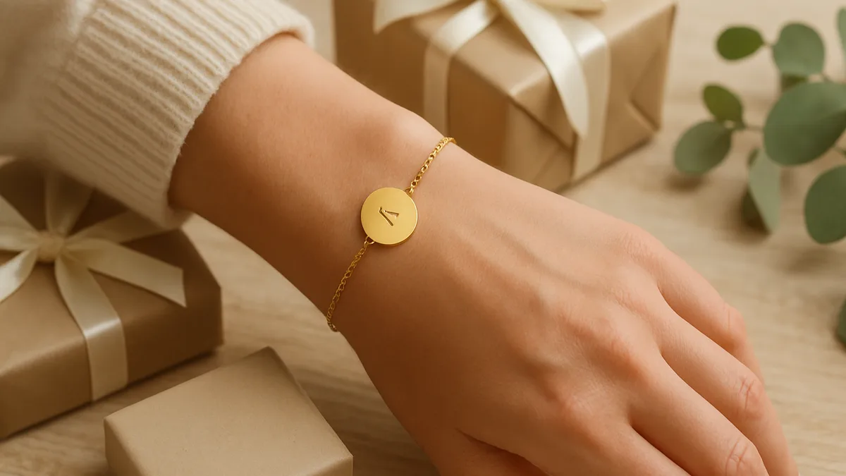 bracelet avec initiale le cadeau personnalise et symbolique ideal a offrir — Bracelet avec initiale : le cadeau personnalisé et symbolique idéal à offrir